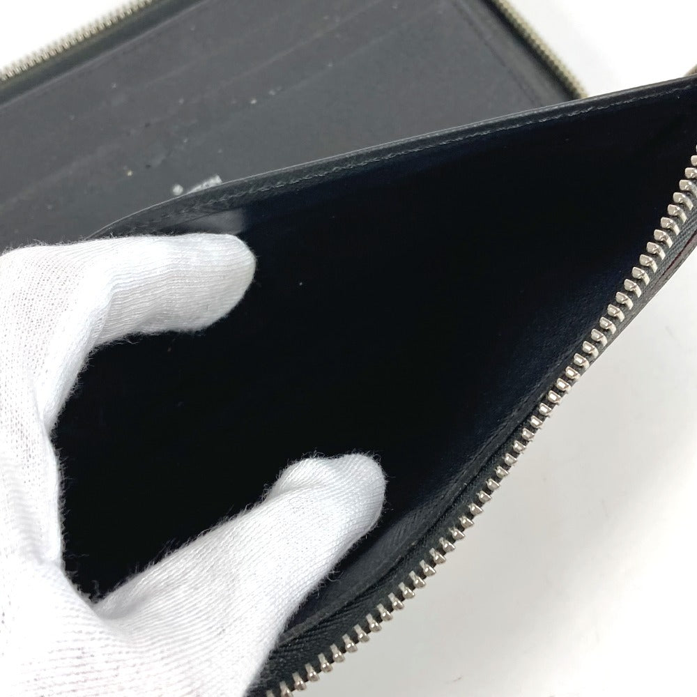 LOUIS VUITTON N60153 Damier Graphite Canvas Zippy Organizer NM Long Wallet with LV Alps Patch, Round Zipper, Unisex, Black