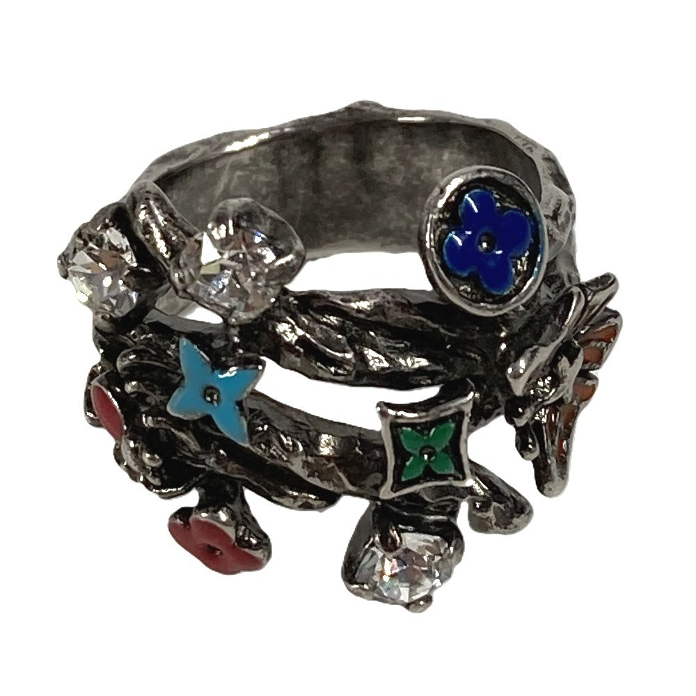 LOUIS VUITTON MP2451 Monogram Berg LV Fairy Tale Accessory Ring, Men's, Silver