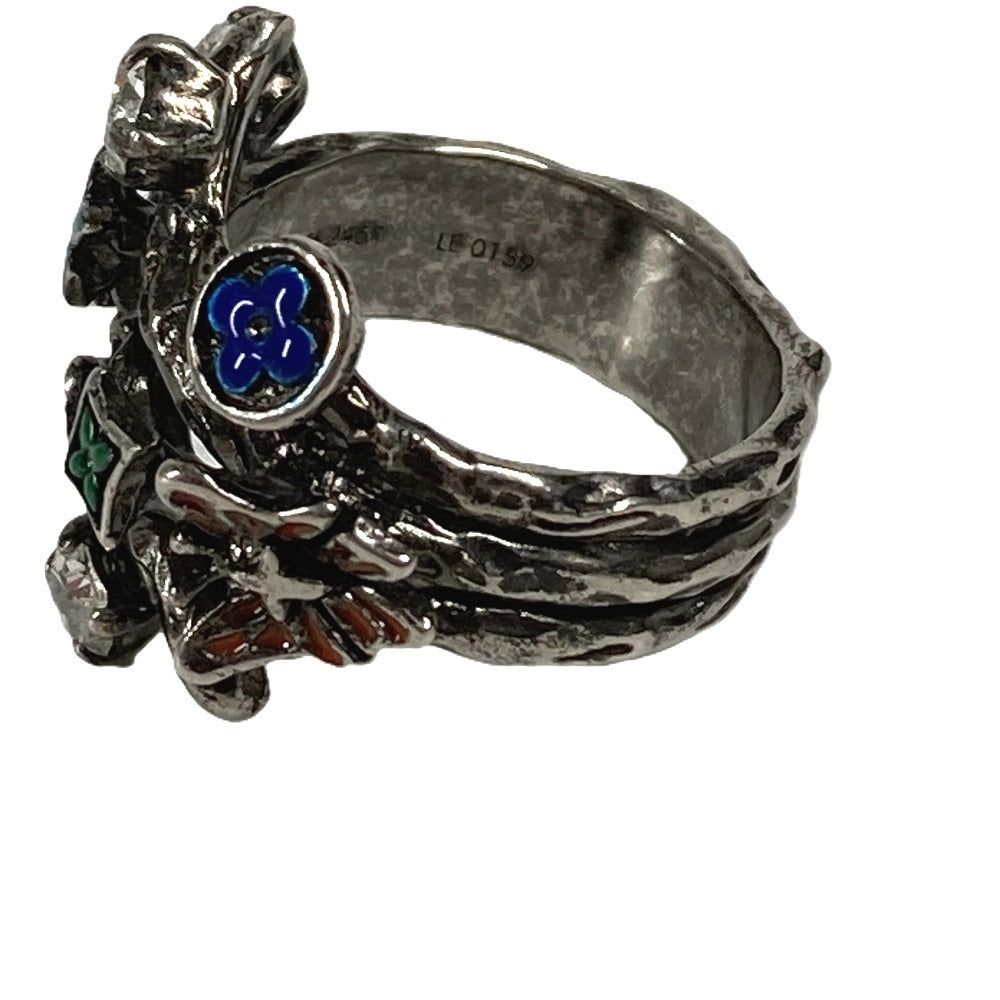 LOUIS VUITTON MP2451 Monogram Berg LV Fairy Tale Accessory Ring, Men's, Silver