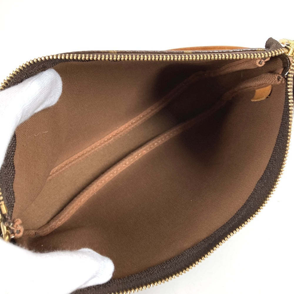LOUIS VUITTON M51981 Monogram Panda Pochette Accessoires by Takashi Murakami. Accessory pouch, handbag, shoulder bag, Monogram canvas, women's, brown.