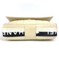CHANEL CC ココマーク チョコバー バイカラー 斜め掛け カバン フラップ ポシェット ショルダーバッグ レザー レディース ホワイト