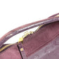 LOUIS VUITTON M40583 Monogram Empreinte Oda Shoes PM Shoulder Tote Bag in Monogram Empreinte Leather, Purple.