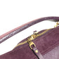 LOUIS VUITTON M40583 Monogram Empreinte Oda Shoes PM Shoulder Tote Bag in Monogram Empreinte Leather, Purple.
