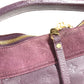 LOUIS VUITTON M40583 Monogram Empreinte Oda Shoes PM Shoulder Tote Bag in Monogram Empreinte Leather, Purple.