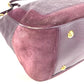 LOUIS VUITTON M40583 Monogram Empreinte Oda Shoes PM Shoulder Tote Bag in Monogram Empreinte Leather, Purple.