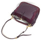LOUIS VUITTON M40583 Monogram Empreinte Oda Shoes PM Shoulder Tote Bag in Monogram Empreinte Leather, Purple.