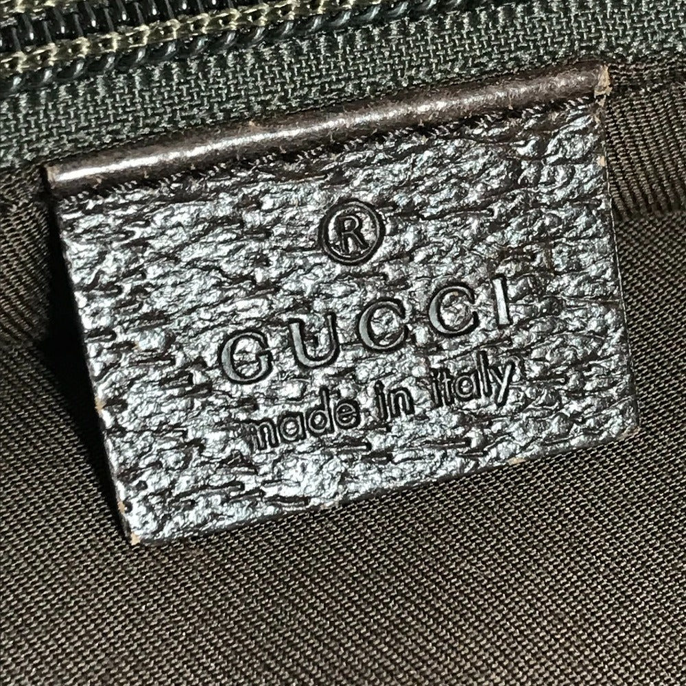 GUCCI 152601 GG Logo Vertical Tote Bag, Shoulder Bag, GG Canvas/Leather, Unisex, Beige