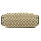 GUCCI 152601 GG Logo Vertical Tote Bag, Shoulder Bag, GG Canvas/Leather, Unisex, Beige