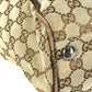 GUCCI 152601 GG Logo Vertical Tote Bag, Shoulder Bag, GG Canvas/Leather, Unisex, Beige