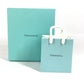 TIFFANY &amp; Co. Shopping Bag-Shaped Logo Organizer, Ceramic, Unisex, Blue