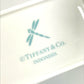 TIFFANY &amp; Co. Shopping Bag-Shaped Logo Organizer, Ceramic, Unisex, Blue
