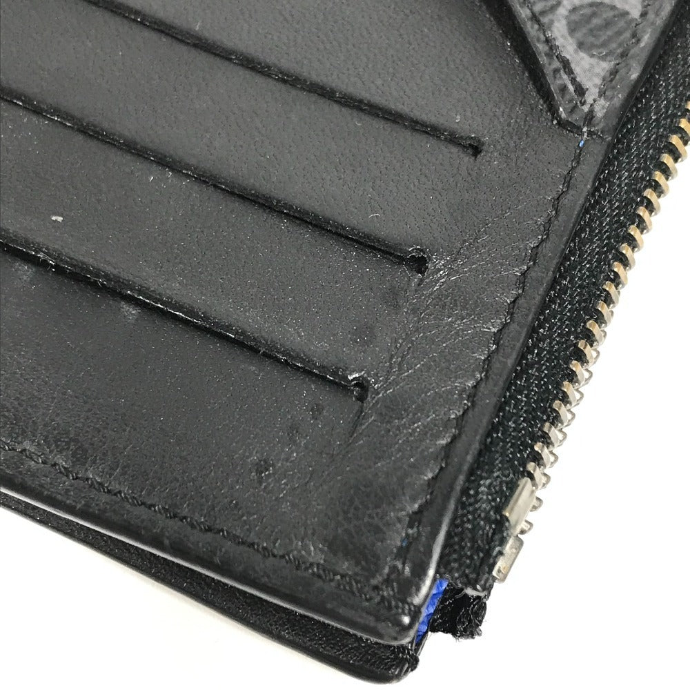 LOUIS VUITTON M80932 Monogram Eclipse Coin and Card Holder, Card Case, Compact Wallet, Coin Purse, Wallet, Coin Case, Monogram Eclipse Canvas, Unisex, Black