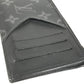 LOUIS VUITTON M80932 Monogram Eclipse Coin and Card Holder, Card Case, Compact Wallet, Coin Purse, Wallet, Coin Case, Monogram Eclipse Canvas, Unisex, Black