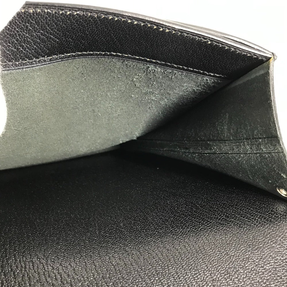 HERMES Sac A Depeche Pouch, Clutch Bag, Leather, Unisex, Black