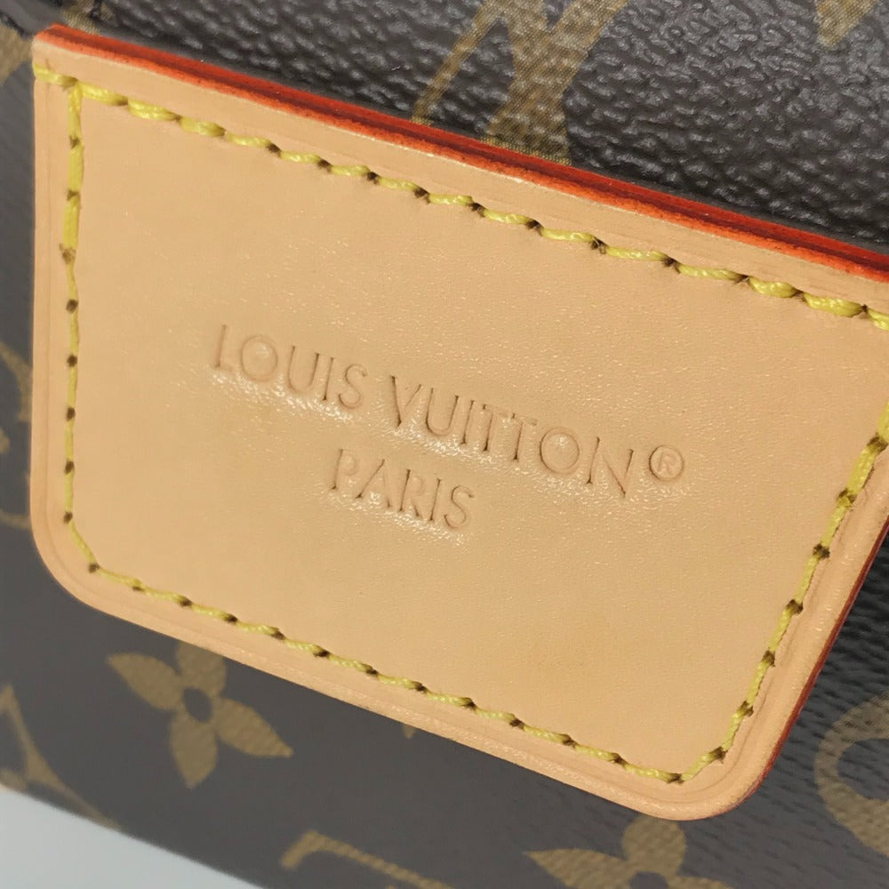 LOUIS VUITTON M44494 Monogram Dopp Kit Clutch Bag/Pouch/Second Bag in Monogram Canvas, Unisex, Brown