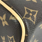 LOUIS VUITTON M44494 Monogram Dopp Kit Clutch Bag/Pouch/Second Bag in Monogram Canvas, Unisex, Brown