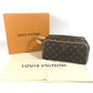 LOUIS VUITTON M44494 Monogram Dopp Kit Clutch Bag/Pouch/Second Bag in Monogram Canvas, Unisex, Brown