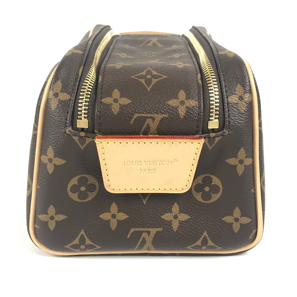 LOUIS VUITTON M44494 Monogram Dopp Kit Clutch Bag/Pouch/Second Bag in Monogram Canvas, Unisex, Brown