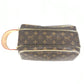 LOUIS VUITTON M44494 Monogram Dopp Kit Clutch Bag/Pouch/Second Bag in Monogram Canvas, Unisex, Brown