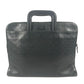 GUCCI 152604 Handbag, Document Bag, Guccissima GG Logo Business Bag, Tote Bag, Briefcase, Shimmer Leather, Men's, Black