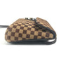 LOUIS VUITTON M92130 Damier Sauvage Gazelle Shoulder Bag, Crossbody Pochette, Flap, Pony/Leather, Brown Ebene Leather, Women's