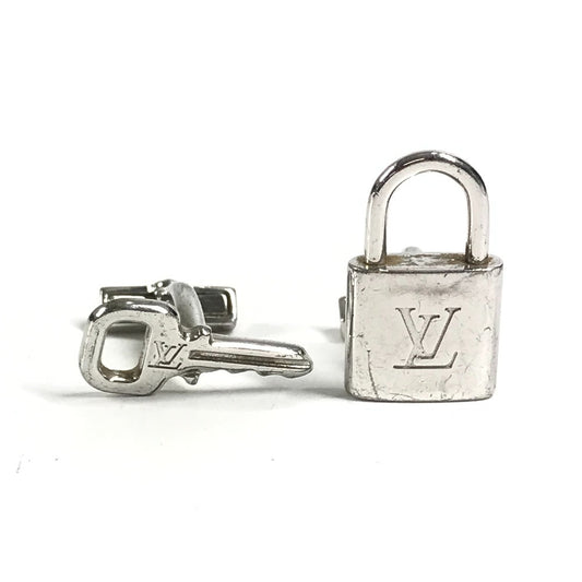 LOUIS VUITTON M64600 ダミエケース付き ブトン ドゥ マンシェット・カデナ エ クレ アクセサリー カフス AG925 メンズ シルバー