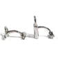 LOUIS VUITTON M64600 Damier Case with Button de Manchette Cadena et Clés Cufflinks, Men's Silver, AG925