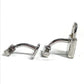 LOUIS VUITTON M64600 Damier Case with Button de Manchette Cadena et Clés Cufflinks, Men's Silver, AG925