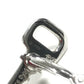 LOUIS VUITTON M64600 Damier Case with Button de Manchette Cadena et Clés Cufflinks, Men's Silver, AG925