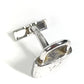 LOUIS VUITTON M64600 Damier Case with Button de Manchette Cadena et Clés Cufflinks, Men's Silver, AG925