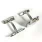 LOUIS VUITTON M64600 Damier Case with Button de Manchette Cadena et Clés Cufflinks, Men's Silver, AG925