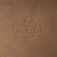 GUCCI 511261 Bucket Bag Logo Laundry Bag Handbag Rubber Women's Beige