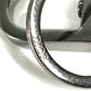 Dior CD ロゴ バッグチャーム　キーリング キーホルダー レザー レディース ブラック