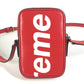 LOUIS VUITTON M53434 Epi Supreme Collaboration Danube PPM Bag, Crossbody Pochette Shoulder Bag, Epi Leather, Unisex, Red