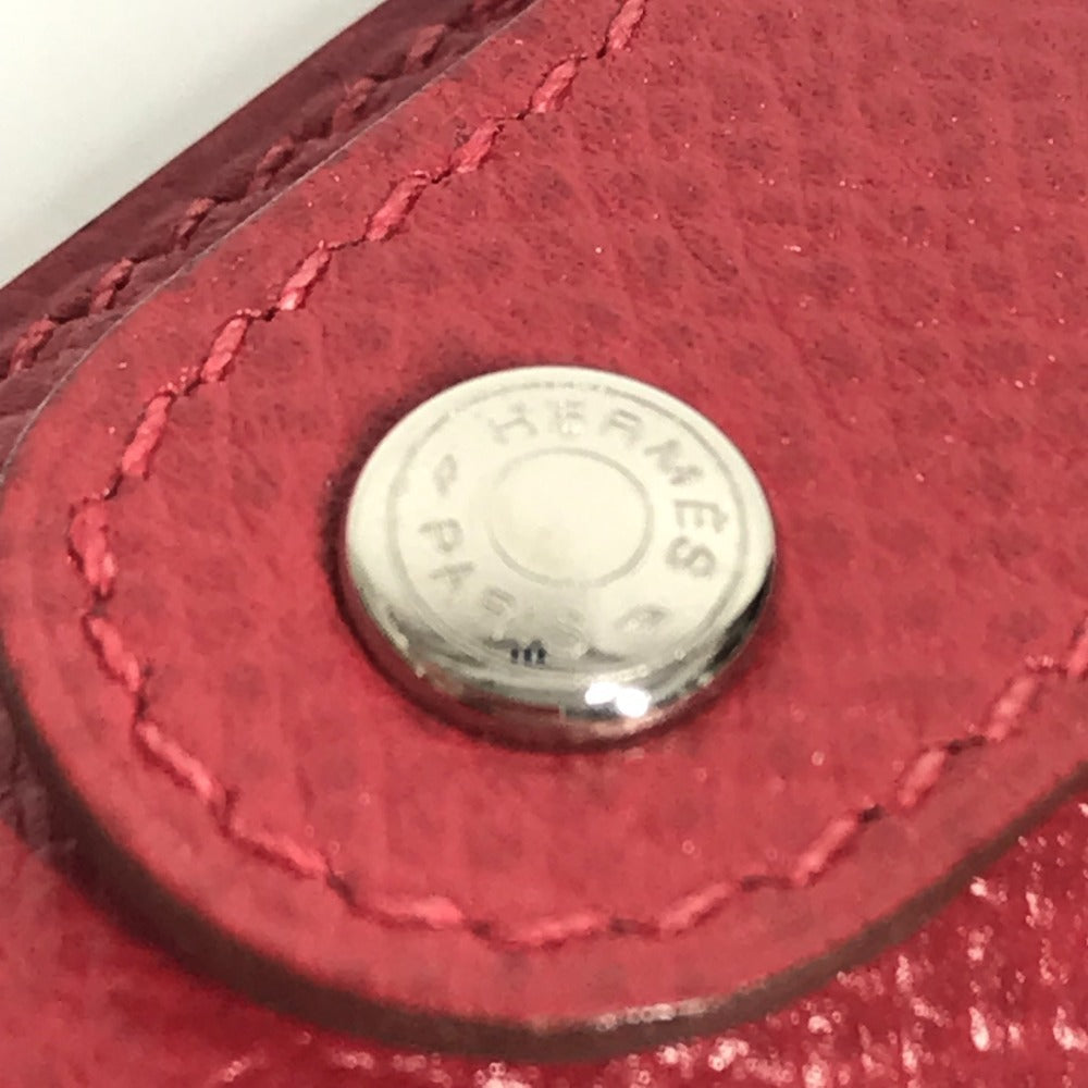 HERMES ヴィンテージ ホイッスル 笛 インテリア チェーン 雑貨 メタル ユニセックス レッド