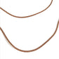 LOUIS VUITTON M67302 Santur VVN Tresse Braided Leather Belt, Women's, Brown