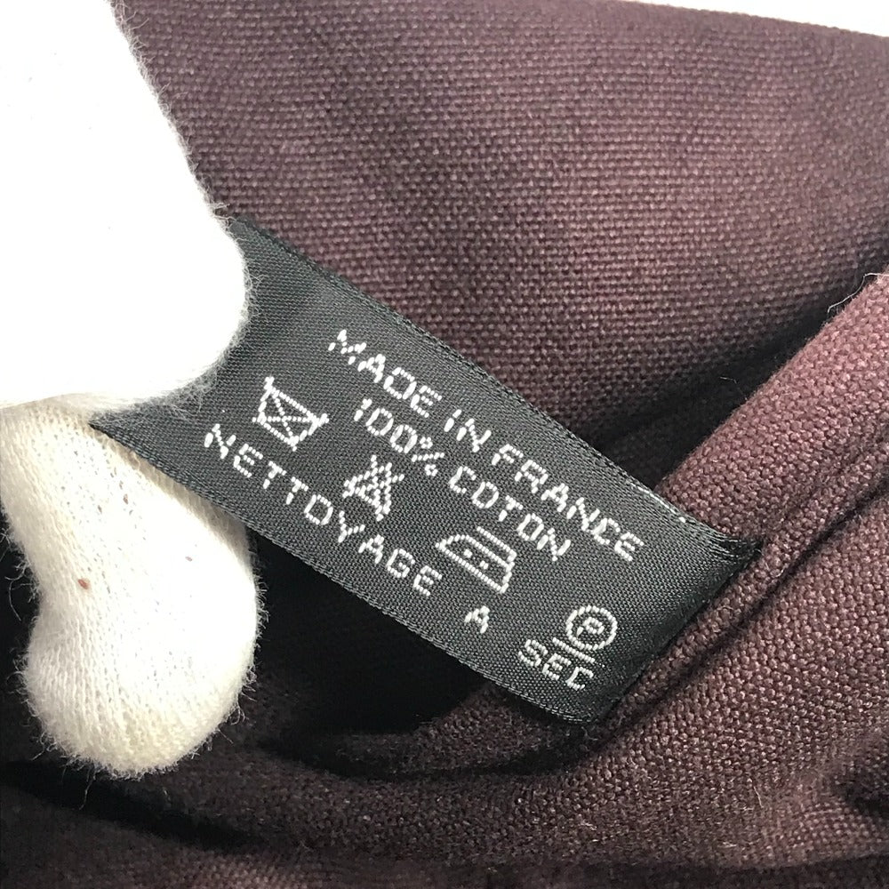 HERMES フールトゥカバス カバン トートバッグ ハンドバッグ コットン ユニセックス ブラウン系