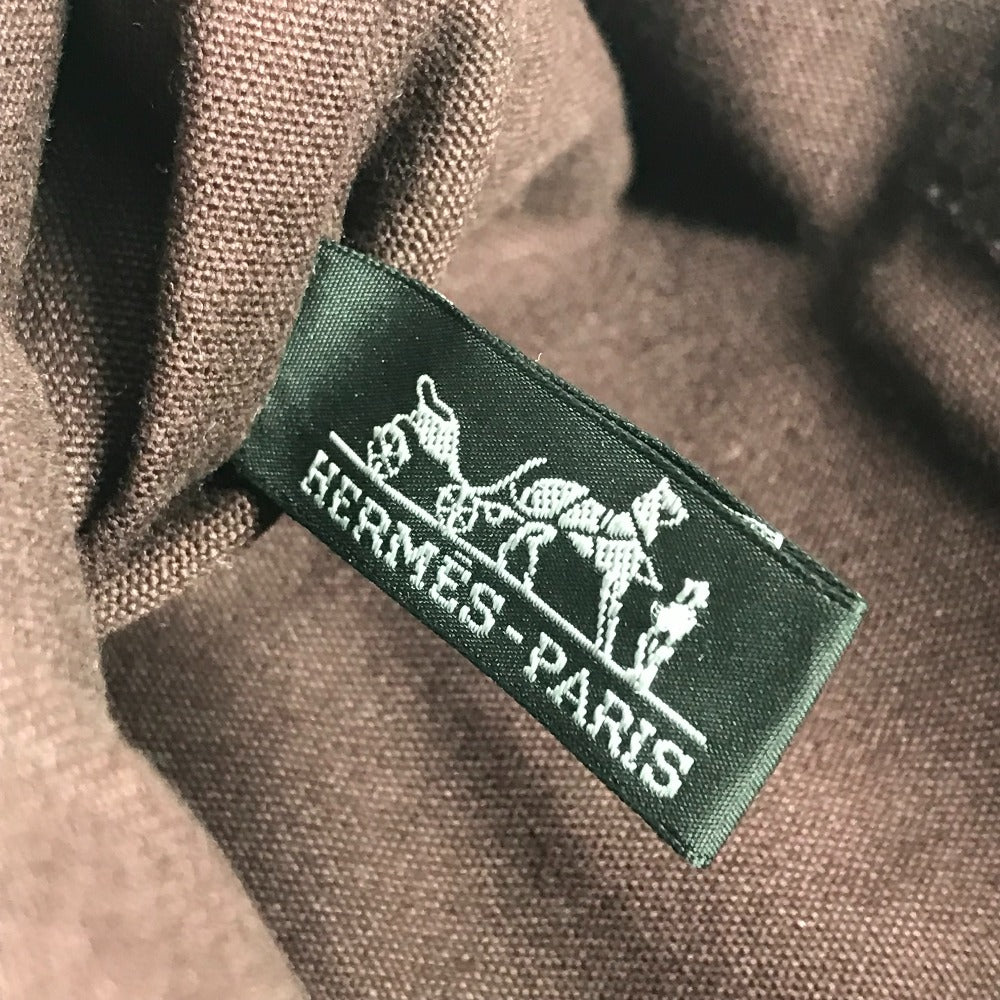 HERMES フールトゥカバス カバン トートバッグ ハンドバッグ コットン ユニセックス ブラウン系