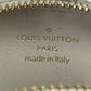 LOUIS VUITTON M92508 By the Pool Shell Coin Purse Wallet with Keychain and Chain Charm, Leather, Women's, Shaded Blue, White