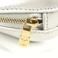 LOUIS VUITTON M92508 By the Pool Shell Coin Purse Wallet with Keychain and Chain Charm, Leather, Women's, Shaded Blue, White