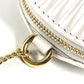LOUIS VUITTON M92508 By the Pool Shell Coin Purse Wallet with Keychain and Chain Charm, Leather, Women's, Shaded Blue, White