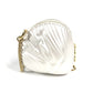 LOUIS VUITTON M92508 By the Pool Shell Coin Purse Wallet with Keychain and Chain Charm, Leather, Women's, Shaded Blue, White
