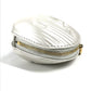 LOUIS VUITTON M92508 By the Pool Shell Coin Purse Wallet with Keychain and Chain Charm, Leather, Women's, Shaded Blue, White