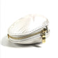 LOUIS VUITTON M92508 By the Pool Shell Coin Purse Wallet with Keychain and Chain Charm, Leather, Women's, Shaded Blue, White