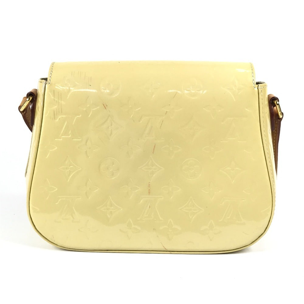 LOUIS VUITTON M91731 モノグラムヴェルニ ベルフラワーPM ベルフラワー PM カバン 斜め掛け フラップ ショルダーバッグ モノグラムヴェルニ レディース ジョーヌパッション イエロー