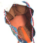 HERMES กระเป๋าทรงถุง Soie-Cool กระเป๋าสะพายไหล่ ผ้าไหม สำหรับผู้หญิง สีส้ม