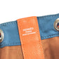 HERMES กระเป๋าทรงถุง Soie-Cool กระเป๋าสะพายไหล่ ผ้าไหม สำหรับผู้หญิง สีส้ม