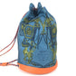 HERMES กระเป๋าทรงถุง Soie-Cool กระเป๋าสะพายไหล่ ผ้าไหม สำหรับผู้หญิง สีส้ม