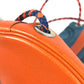 HERMES กระเป๋าทรงถุง Soie-Cool กระเป๋าสะพายไหล่ ผ้าไหม สำหรับผู้หญิง สีส้ม