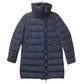 MONCLER Logo Gerboise Giubbotto Gerboise Jacket, Women's Long Sleeve Down Coat, Navy, Polyester